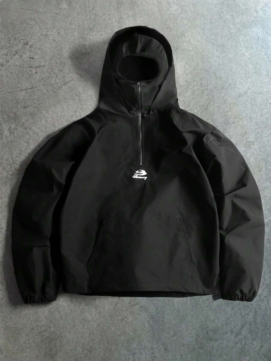 Manfinity Hypemode Chaqueta con capucha 2 en 1 para hombre - Negro - Ver 1