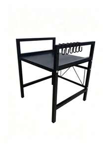 1pc Adjustable Heavy Duty Carbon Steel Kitchen Storage Rack, Expandable Microwave Stand, Multi-Functional Countertop Organizer, Space-Saving Cabinet And Sink Top Shelf, Suitable For Cookware, Small Appliances And Home Storage - Multicolor - View 10
