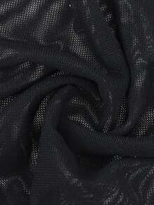 DrisQ DrisQ 1pc Sexy Black Hollow Mesh Bodysuit For Men - Black - View 5