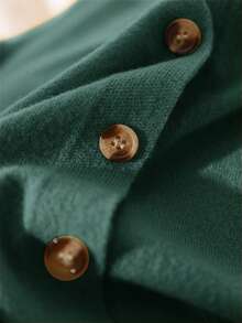 CosyJoli Cárdigans de talla grande - Verde - Ver 5