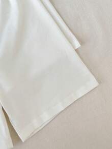 SHEIN 2 piezas Camiseta interior para niñas preadolescentes - Blanco - Ver 4