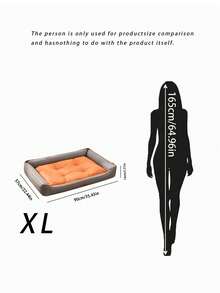 1pc Waterproof Dog Bed, UV Resistant Breathable Oxford Fabric Crate Mat, Non-Slip Removable Washable Cover, All-Season Pet Pad For Small Medium Large Dogs, Scratch Resistant Cute Design - Multicolor - View 4