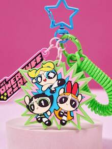 THE POWERPUFF GIRLS X POKOJA LAND Keychain, Bag Decoration, Bag Hanger Chain - Multicolor - View 8