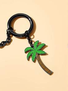 SHEIN MADAGASCAR Fashion Cute Cartoon Animal Keychain Bag Pendant, Gold Zinc Alloy Oil Drip Jewelry Pendant, Festival, Gift - Multicolor - View 5