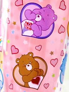 SHEIN X Care Bears 24盎司/700毫升雷射冷感平底杯 - 粉色 - 查看 6