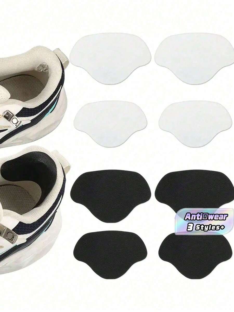 6pcs Self-Adhesive Shoe Wear Repair Patches For Sports Shoes - Shoe Care Accessories For Heel And Liner Repair - Anti-Wear, And Easy To Use Stickers For Long-Lasting Protection, Shoe, Spring Summer Picks, Brides Maid Gifts. - multicolor - View 1