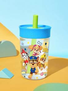 SHEIN | PAW Patrol 450 ml / 15 oz 防漏旋蓋兒童吸管杯，附吸管，Tritan 材質 - 彩色 - 查看 1