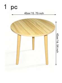 Portable Reception Table, Small Round Coffee Table, Space-Saving Stable Side Table, Very Suitable For Use In Offices, Living Rooms, Bedrooms, Decorations And Restaurants. - Multicolor - View 11