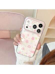 ShellaStory Casing Ponsel Transparan, Kelinci Berry Merah Muda Keberuntungan, Kelinci Kecil Merah Muda Stroberi Kompatibel Dengan Apple 17pm, Ponsel 16, Transparan, 14, Pelindung Penuh, 15, Tampilan Mewah, Gaya Korea, 17, Peri, Manis, Perempuan, Geometri, Sastra, Gaya Kartu, Segar, Niche, Gaya - Clear - View 7