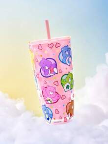 SHEIN X Care Bears 24盎司/700毫升雷射冷感平底杯 - 粉色 - 查看 5