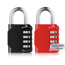 2 Packs 4 Digit Resettable Combination Padlock, Waterproof Outdoor Security Lock For Gym Locker, School, Fence, Gate, Toolbox, Storage Cabinet, 304 Stainless Steel Shackle - multicolor - View 2