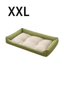 1pc Waterproof Dog Bed, UV Resistant Breathable Oxford Fabric Crate Mat, Non-Slip Removable Washable Cover, All-Season Pet Pad For Small Medium Large Dogs, Scratch Resistant Cute Design - Multicolor - View 24