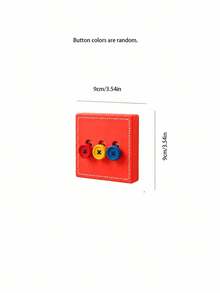 Joivida 1pc Dopamine Color 3D Printed Switch Plate Cover, Decorative Button Wall Switch Decor For Bedroom, Living Room, Playroom, Kitchen, Kids Room, Fun Colorful Home Decor Accessory - multicolor - View 19