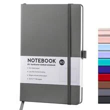 1PC X Milania Lined Notebook, A5/A6 College Ruled Thick Paper Journal Diary, Horizontal Ruled Leather Pocket Notebook , Suitable For Writing, Hardcover Notebook, Suitable For Women Men Office School Back To School - Multicolor - View 8