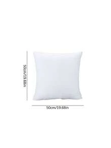 Bantalan Dalam untuk Bantal Persegi Hotel dan Pelapis Bantal; Tersedia dalam Berbagai Ukuran Termasuk 18, 20 dan 21 Inci, Ukuran Tidak Termasuk Sarung Bantal - Putih - View 11