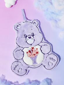 Care Bears 1pc Yellow/Purple Cartoon Bears Plush Hanging Towel, Soft Absorbent Hand Towel With Rainbow & Cloud Design, Great For Bathroom & Kitchen D R, Also A Cute Personalized Gift For Housewarming, Anniversary Or Birthday - Multicolor - View 9