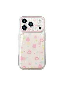 ShellaStory Casing Ponsel Transparan, Kelinci Berry Merah Muda Keberuntungan, Kelinci Kecil Merah Muda Stroberi Kompatibel Dengan Apple 17pm, Ponsel 16, Transparan, 14, Pelindung Penuh, 15, Tampilan Mewah, Gaya Korea, 17, Peri, Manis, Perempuan, Geometri, Sastra, Gaya Kartu, Segar, Niche, Gaya - Clear - View 6