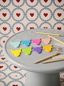 Joivida Cartoon Animal Shaped Sticky Notes Cute Self-Adhesive Memo Pads Journal Decor Stickers Bulk Supply,The Adhesive Pages Write Smoothly Without Ink Smudging, Suited For Journal Layout Marking And Daily Note Taking. - multicolor - View 3