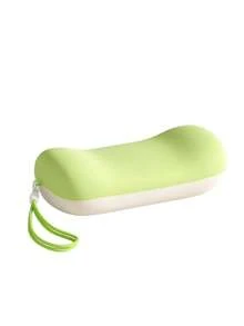 1Piece Cooling Ice Silk Memory Foam Slow Rebound Phone Neck Pillow Lumbar Back Support Cushion For Office Car Travel Pain Relief High Quality Trending Now - A - View 7