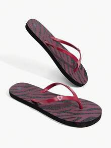 Grefit Women's Shoes Toe Heel Fold-Up Slippers, Fashionable Home PVC Fold-Up Slippers, Suitable For Summer Vacation Shoes, Suitable For Casual Beach Style - Brown 4 - View 6