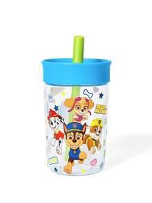 SHEIN | PAW Patrol 450 ml / 15 oz 防漏旋蓋兒童吸管杯，附吸管，Tritan 材質 - 彩色 - 查看 3