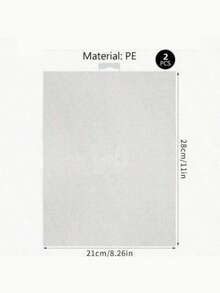 2pcs/6pcs 14ct Transparent Plastic Mesh Canvas Sheets For Embroidery & Cross Stitch - 27.94x20.98 Cm Grid Craft Fabric For DIY Handicrafts, Knitting, Weaving, Pouches & Bags, Crossstitching Supplies | Even Grid Pattern | Clear Crafting Material | Freedom Of Design And Cutting - multicolor - View 12