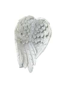 1PC Standard Size Durable Non Slip Scratch Resistant Sturdy Resin White Angel Wings Feather Wings Crystal Ball Display Base Jewelry Ring Necklace Earring Storage Organizer Stand For Home Office Bedroom Vanity Tabletop Decor Gift Housewarming Wedding - multicolor - View 6