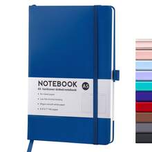 1PC X Milania Lined Notebook, A5/A6 College Ruled Thick Paper Journal Diary, Horizontal Ruled Leather Pocket Notebook , Suitable For Writing, Hardcover Notebook, Suitable For Women Men Office School Back To School - Multicolor - View 6