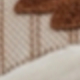 White velvet size pumpkin stripes
