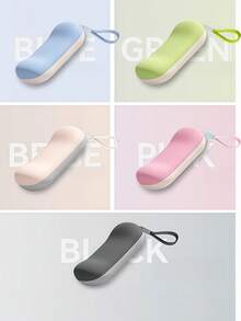 1Piece Cooling Ice Silk Memory Foam Slow Rebound Phone Neck Pillow Lumbar Back Support Cushion For Office Car Travel Pain Relief High Quality Trending Now - A - View 3