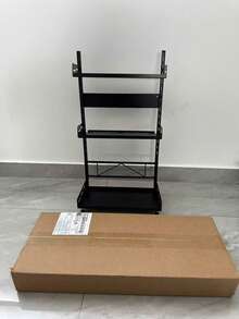 Suitable For Kitchen Countertops In Homes And Restaurants, This Three-Tiered Spice Rack Can Hold Jars, Condiments, Sauces And Knives. It Has Various Functions, Large Capacity, Detachable And Washable. - Multicolor - View 9