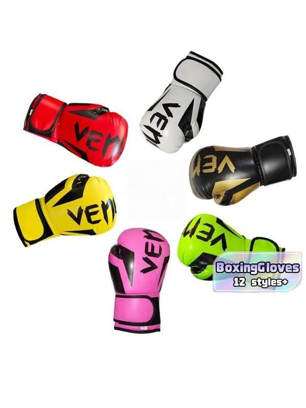 1 Buah Sarung Tinju untuk Pria, Wanita, dan Remaja, Sarung Tinju untuk Latihan, Sparring, dan Pukulan Samsak, Perlengkapan Pelindung Tangan untuk Kickboxing, Muay Thai, MMA, dan Pertarungan, Terbuat dari Kulit yang Bernapas dan Menyerap Guncangan, Peralatan Tinju untuk Latihan di Gym dan Kebugaran.