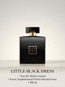 Avon عطر ليتل بلاك دريس أو دو بارفان 100 مل - رسم الزهر - مشاهدة 1