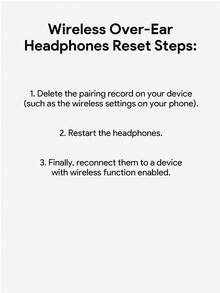 Teckwe Wireless Over-Ear Headphones With RGB LED Light, Foldable Stereo Gaming Headset, Built-In Mic Noise Isolation Headphones For PC Phone Game Home Entertainment - View 10