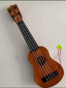 17 Inch Playable Ukulele Lightweight Portable With Pick Suitable For Beginners And Music Lovers - Multicolor - View 11