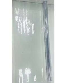 1pc Clear Transparent PVC Table Protector Cover, Waterproof Scratch‑Resistant Heat‑Resistant Easy‑Wipe‑Clean Mat. For Dining Table, Desk, Office, Home, Kitchen Countertop, Hotel, Restaurant, Party, Banquet, Holiday, Festival & Household Daily Use. - White - View 7