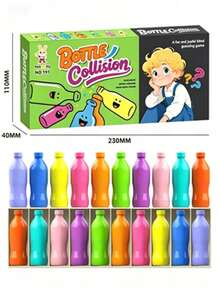 MINKOJA 21PCS Color Bottle Memory Challenge Board Game, A Matching Game About Thinking, Enlightenment Training Of Thinking And Memory, Suitable For Family Parties, Memory Competition, Very Good Christmas, Halloween And Various Holiday Gifts - Multicolor - View 16