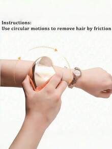 Nano Crystal Hair Remover For Women Men – Painless Exfoliation, Reusable Tool For Smooth Legs, Arms & Back - Multicolor - View 5