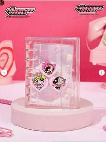 THE POWERPUFF GIRLS X Joivida Map Penyimpanan Bergambar Kartun, Cocok untuk Penyimpanan - A7 - View 9