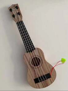 17 Inch Playable Ukulele Lightweight Portable With Pick Suitable For Beginners And Music Lovers - Multicolor - View 9