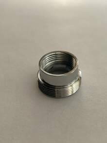 Bộ 5 đầu chuyển vòi bếp: ren trong 16mm, ren ngoài 22mm - Bạc - Xem 8