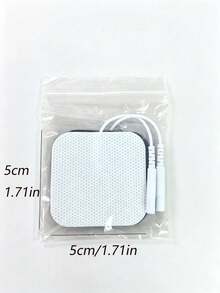 20pcs/50pcs/100pcs Various Sizes Electrode Pads, Pin Connector, Replacement Gel Pads, High Quality EMS Massage Patches, Suitable For TENS Therapy Device, Non-Woven Fabric Muscle Stimulator - Multicolor - View 6