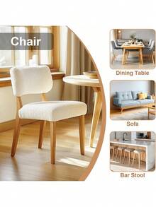 Zazumi 16-Piece Set Chair Leg Floor Protection Material Furniture Slider, Silicone Chair Leg Cover Cap For Hard Wood Or Tile Floors, Square, Clear - multicolor - View 5