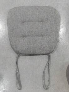 1件裝棉麻透氣四季通用防滑馬蹄形座墊，適用居家辦公室宿舍學生椅 - 彩色 - 查看 10