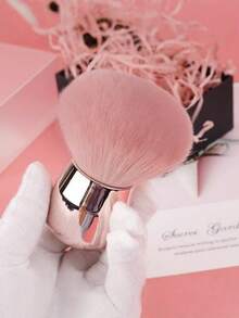 1PC Classic Soft Synthetic Bristle Nail Art Dust Clean Brush Sturdy Handle Dust Removing Easy Clean Reusable Multifunctional For Salon Home Manicure Nail Artist DIY Enthusiast Must Have - Multicolor - View 4
