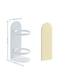 2PCS Wall Mounted Toothbrush Holder No Drill Durable Ergonomic Razor Rack Bathroom Shower Organizer Space Saving Lightweight Easy Clean For RV Camper Van Apartment Modern Decor Trending Essentials - View 3