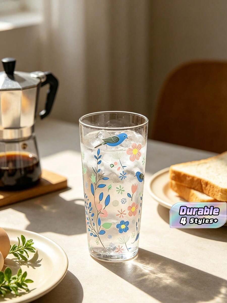 Original Temperature-Activated Fireworks Design, High Borosilicate Glass, Color Shifts With Cold & Warm Water, Marked Measurements, Perfect For Daily Drinks At Home.