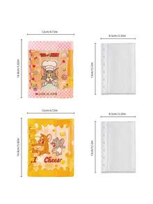 TOM & JERRY X Joivida 散頁相簿 2格偶像卡收納本 4英吋 1格透明卡套 卡通可愛款 - A7 - 查看 3