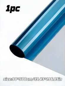 Self Adhesive One-Way Mirror Window Film, Window Film, Daytime Privacy, Anti Thermal Resistance, UV Shading, Suitable For Home And Office Glass Doors, Detachable - 1PC - View 11