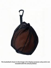 Foldable Portable Drawstring Sports Net Bag, High Quality Multifunctional Ball Storage Sack, Lightweight Carry Bag Fit For Basketball, Soccer, Volleyball, Water Polo Ball, Only The Bag Is Included - multicolor - View 13